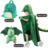 Charger l&#39;image dans la galerie, Name Personalized Dinosaur Stuffed Animal Cute T Rex Plush Toy for Boys Girls Birthday Gifts Plush+Blanket+Backpack
