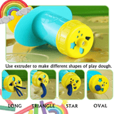 Charger l&#39;image dans la galerie, 24 PCS Dinosaur Play Dough Set Portable 8 Colors Mud Kit with Tools Creation Toys for Kids Suitcase