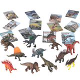Charger l&#39;image dans la galerie, Dinosaur Flash Cards and Figures Set Children Educational Learning Toy 1 Set