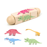 Charger l&#39;image dans la galerie, 5 PCS Wooden Rotating Puzzle Brain Game Toy for Toddlers 1-3 Years Old 5 PCS