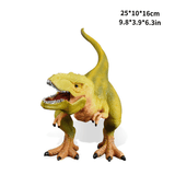 Charger l&#39;image dans la galerie, 11&quot; Realistic T Rex Tyrannosaurus Rex Dinosaur Solid Action Figure Toy Decor Standing / Yellow