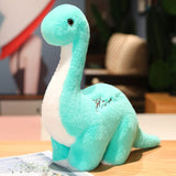 Charger l&#39;image dans la galerie, Dinosaur Stuffed Animal with Embroidery Positive Word on Back Great Gift for Kids Brachiosaurus