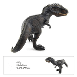 Charger l&#39;image dans la galerie, Realistic Different Types Of Dinosaur Figure Solid Action Figure Model Toy Giganotosaurus- / Black