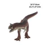 Charger l&#39;image dans la galerie, 11&quot; Realistic Carnotaurus Dinosaur Solid Action Figure Model Toy Decor Gray