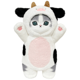 Charger l&#39;image dans la galerie, Cross-dressing Cat Plush Stuffed Animal Cow Cat / 30cm(11.8in)