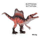 Charger l&#39;image dans la galerie, 11&quot; Realistic Spinosaurus Dinosaur Solid Action Figure Model Toy Decor Red