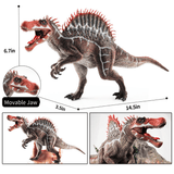 Charger l&#39;image dans la galerie, 14&quot; Realistic Spinosaurus Dinosaur Solid Action Figure Model Toy Decor Spinosaurus