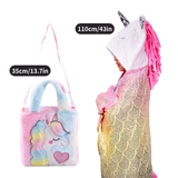 Charger l&#39;image dans la galerie, Name Personalized Dinosaur Ultra Plush Fleece Hooded Throw Blanket Cosplay Costume for Kids Unicorn Blanket+Backpack