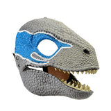 Charger l&#39;image dans la galerie, 3D PU Dinosaur Dragon Mask Halloween Party Props Costumes Decoration Velociraptor