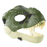 Charger l&#39;image dans la galerie, 3D PU Dinosaur Dragon Mask Halloween Party Props Costumes Decoration Green Trex