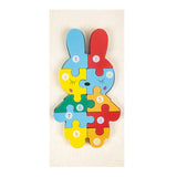 Charger l&#39;image dans la galerie, Montessori Wooden Puzzle for Toddlers Brain Teaser Board Early Education Toys Bunny