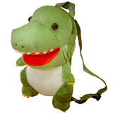 Charger l&#39;image dans la galerie, Dinosaur T Rex Bag Triceratops Backpack Soft Plush Toy Purse for Kids Gift T Rex