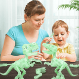 Charger l&#39;image dans la galerie, Glow in the Dark Dinosaur DIY Take Apart Fluorescent Skeleton Educational Toy for Kids