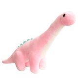 Charger l&#39;image dans la galerie, Soft Cute Dinosaur Diplodocus Stuffed Animal Cushion Plush Toy for Kids Pink