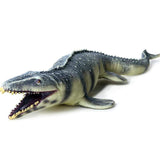 Charger l&#39;image dans la galerie, 17‘’ Realistic Mosasaurus Dinosaur Soft Action Figure Model Toy Decor Yellow