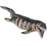 Charger l&#39;image dans la galerie, 17‘’ Realistic Mosasaurus Dinosaur Soft Action Figure Model Toy Decor Brown