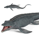 Charger l&#39;image dans la galerie, 15‘’ Realistic Mosasaurus Dinosaur Solid Action Figure Model Toy Decor Grey