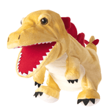 Charger l&#39;image dans la galerie, Adorable Plush Dinosaur Hand Puppet Interactive Cosplay Role Play Game Toy Stegosaurus