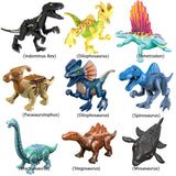 Charger l&#39;image dans la galerie, 5‘’ Mini Dinosaur Jurassic Theme DIY Action Figures Building Blocks Toy Playsets 9 Pack / B Pack