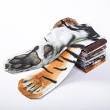 Charger l&#39;image dans la galerie, 3D Printing Funny Animal Foot Hoof Paws Elastic Long Socks