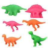 Charger l&#39;image dans la galerie, 14 Pcs Dinosaur Play Dough Tools Plastic Molds Kits Dinosaur Mold Kit