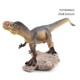 Charger l&#39;image dans la galerie, [Compilation] Realistic Different Types Of Dinosaur Figure Solid Action Figure Model Toy Yutyrannus / Yutyrannus