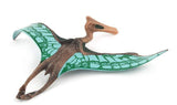 Charger l&#39;image dans la galerie, 13‘’ Realistic Pterosaur Dinosaur Solid Figure Model Toy Decor with Movable Jaw Blue