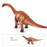 Charger l&#39;image dans la galerie, 14‘’ Realistic Brontosaurus Dinosaur Solid Figure Model Toy Decor Red