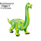 Charger l&#39;image dans la galerie, 5‘’ Mini Dinosaur Jurassic Theme DIY Action Figures Building Blocks Toy Playsets Brachiosaurus / Green