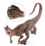 Charger l&#39;image dans la galerie, 6‘’ Realistic Dilophosaurus Dinosaur Solid Figure Model Toy Decor with Movable Jaw