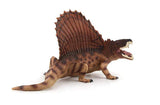 Charger l&#39;image dans la galerie, 7‘’ Realistic Dimetrodon Dinosaur Solid Figure Model Toy Decor Brown
