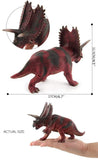 Charger l&#39;image dans la galerie, 7‘’ Realistic Pentaceratops Dinosaur Solid Figure Model Toy Decor