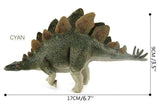 Charger l&#39;image dans la galerie, 7&#39;&#39; Realistic Stegosaurus Dinosaur Solid Action Figure Toy Decor