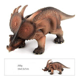 Charger l&#39;image dans la galerie, 7‘’ Realistic Styracosaurus Dinosaur Solid Action Figure Model Toy Decor Red