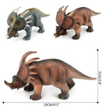 Charger l&#39;image dans la galerie, 7‘’ Realistic Styracosaurus Dinosaur Solid Action Figure Model Toy Decor