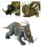 Charger l&#39;image dans la galerie, 7‘’ Realistic Styracosaurus Dinosaur Solid Figure Model Toy Decor