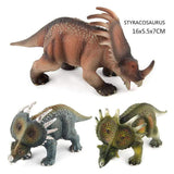 Charger l&#39;image dans la galerie, 7‘’ Realistic Styracosaurus Dinosaur Solid Action Figure Model Toy Decor