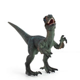Charger l&#39;image dans la galerie, 7‘’ Realistic Velociraptor Dinosaur Solid Figure Model Toy Decor with Movable Jaw and Arm Blue