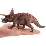 Charger l&#39;image dans la galerie, 8‘’ Realistic Triceratops Dinosaur Solid Figure Model Toy Decor
