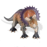 Charger l&#39;image dans la galerie, 8‘’ Realistic Triceratops Dinosaur Solid Figure Model Toy Decor Gray