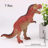 Charger l&#39;image dans la galerie, Different Types of Dinosaurs with Sound T Rex Triceratops Stegosaurus Model Toy for Kids T Rex