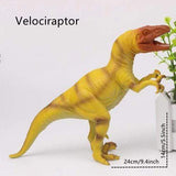 Charger l&#39;image dans la galerie, Different Types of Dinosaurs with Sound T Rex Triceratops Stegosaurus Model Toy for Kids Velociraptor