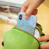 Charger l&#39;image dans la galerie, Dinosaur T Rex Bag Triceratops Backpack Soft Plush Toy Purse for Kids Gift