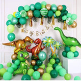 Charger l&#39;image dans la galerie, Dinosaur Theme Balloons Suite Foil Latex Balloons Party Decorated Kids