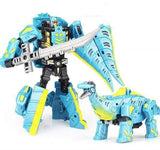 Charger l&#39;image dans la galerie, Large Dinosaur Robot Transforming Toys Transform Dinosaurs Action Figures 5 in 1 Playset Spinosaurus