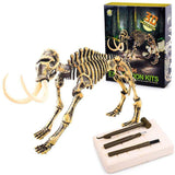 Charger l&#39;image dans la galerie, Large Dinosaur Skeleton Excavation Dig Up DIY Take Apart Dino Realistic Fossil Model Kit Toys Mammoth