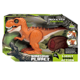 Charger l&#39;image dans la galerie, Remote Control Dinosaur T Rex Toys Realistic Walking Good Dinosaur Toys Light Sound Spray Action Figure Remote Control Orange 12 inch(Without Spray)