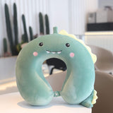 Charger l&#39;image dans la galerie, U Shaped Neck Pillow Ultra Soft Comfortable Cushion for Neck Green