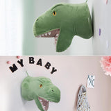 Charger l&#39;image dans la galerie, Wall Mounted Dinosaur Head Home Decor Kids Bedroom Wall Decor