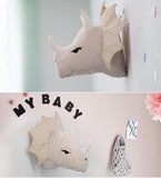 Charger l&#39;image dans la galerie, Wall Mounted Dinosaur Head Home Decor Kids Bedroom Wall Decor